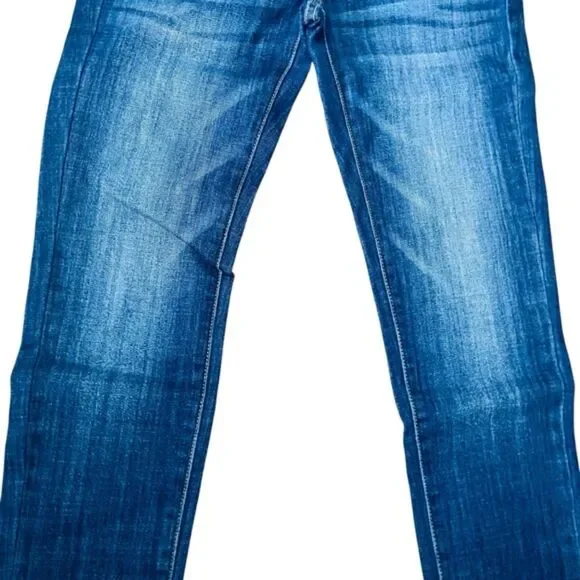 Kancan Mid Rise Super Skinny Dark Wash Jeans Size 7/27 - Picture 8 of 15